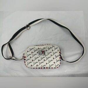 Love Print Crossbody Bag - Brighton ‘love scroll’
